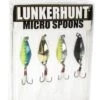 Lunkerhunt Micro Spoon 4-Piece Multi Pack -Reels And Baits Sales 31537688903769