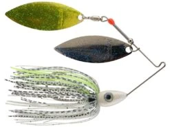 Nichols Pulsator Metal Flake Double Willow Spinnerbait -Reels And Baits Sales 39275832868953