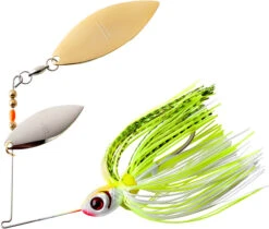 Booyah Double Willow Blade Spinnerbait 25 Booyah Double Willow Blade Spinnerbait -Reels And Baits Sales BYBW38646 chartwhiteshad
