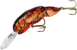 Rebel Big Craw 2 1/2 Inch Medium Diving Crankbait -Reels And Baits Sales D7475