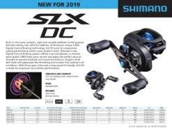 Shimano SLX 150 DC Baitcasting Reels -Reels And Baits Sales SLX DC Sell Sheet 2019