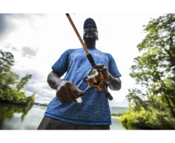 Lew's Mach Crush Speed Spin Spinning Reels -Reels And Baits Sales mcras machcrushspinningreel2ndgen inuse