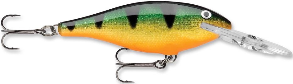 Rapala Shad Rap 3 1/2 Inch Deep Diving Crankbait SR09 3 Rapala Shad Rap 3 1/2 Inch Deep Diving Crankbait SR09